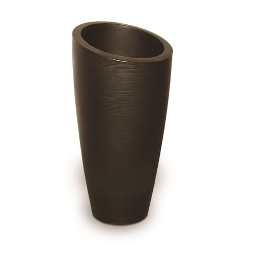 Mayne® Modesto Tall Planter, 16" x 32", Espresso